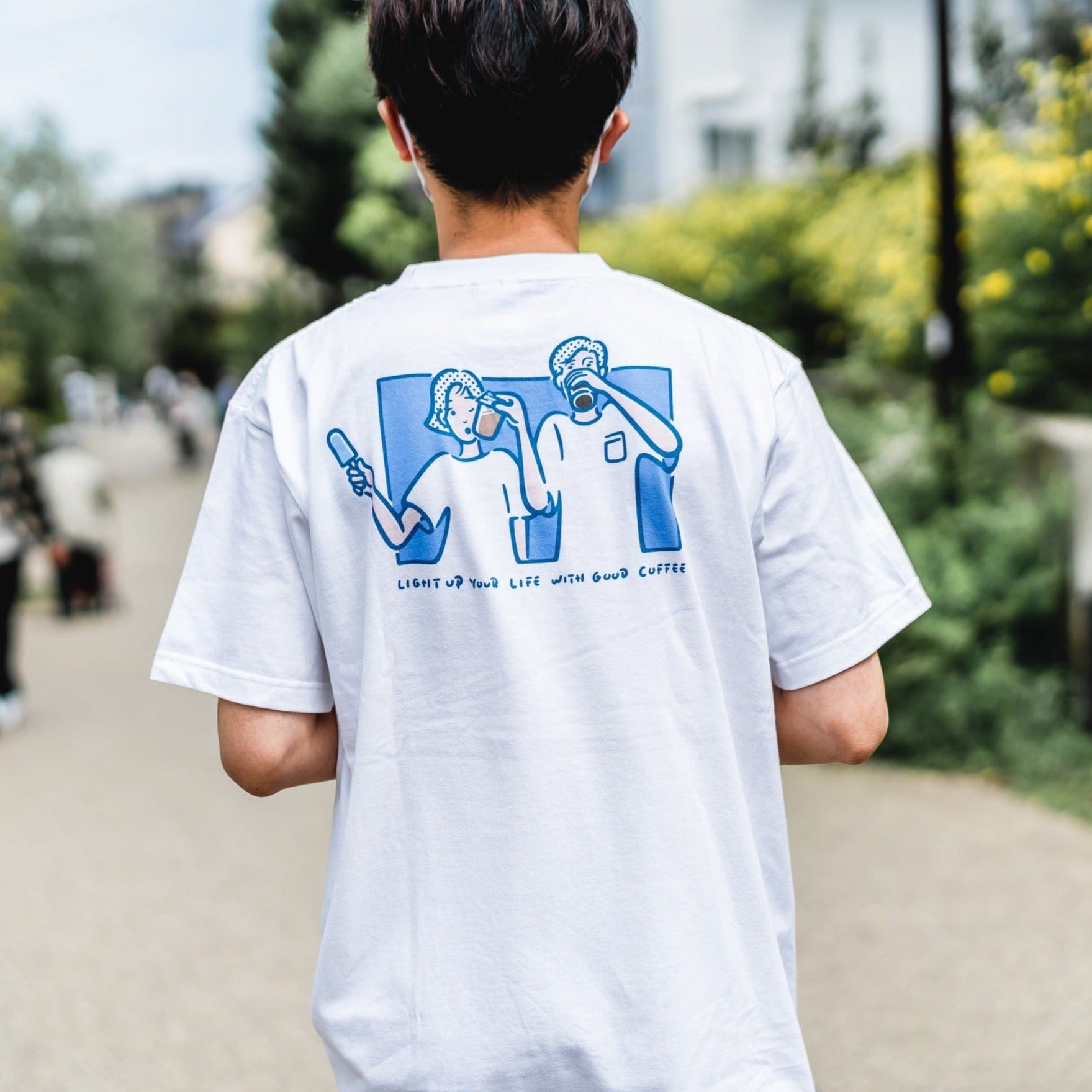 R COFFEE Tシャツ LIGHT UP COFFEE】下北沢周年記念Tシャツ