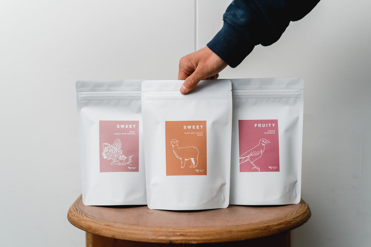 LIGHT UP COFFEEのコーヒー豆定期便