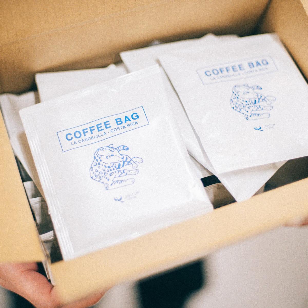 コーヒーバッグ COFFEE BAG - ドリップバッグよりも手軽に｜LIGHT UP