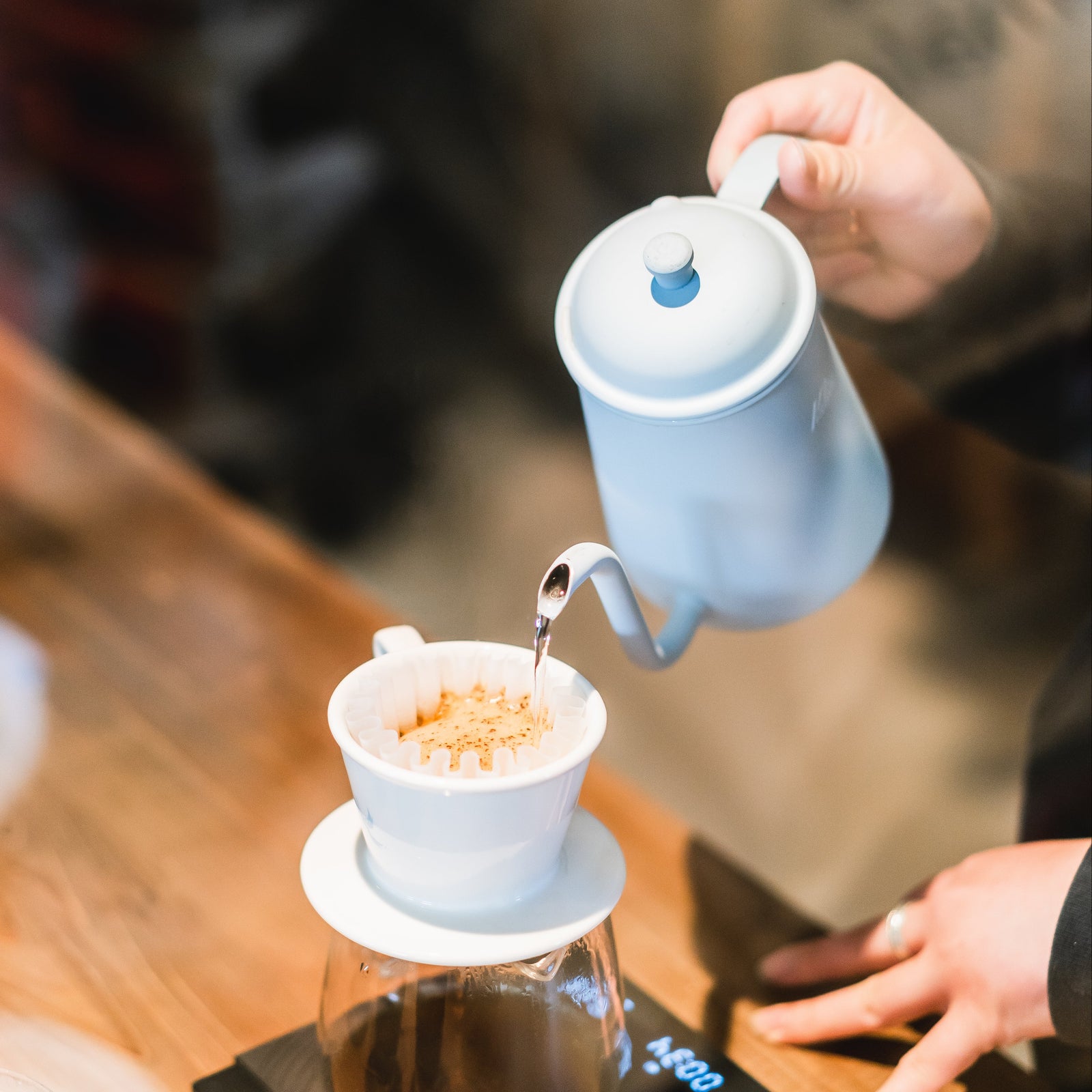 ロゴ入り カリタSSケトル700 – LIGHT UP COFFEE
