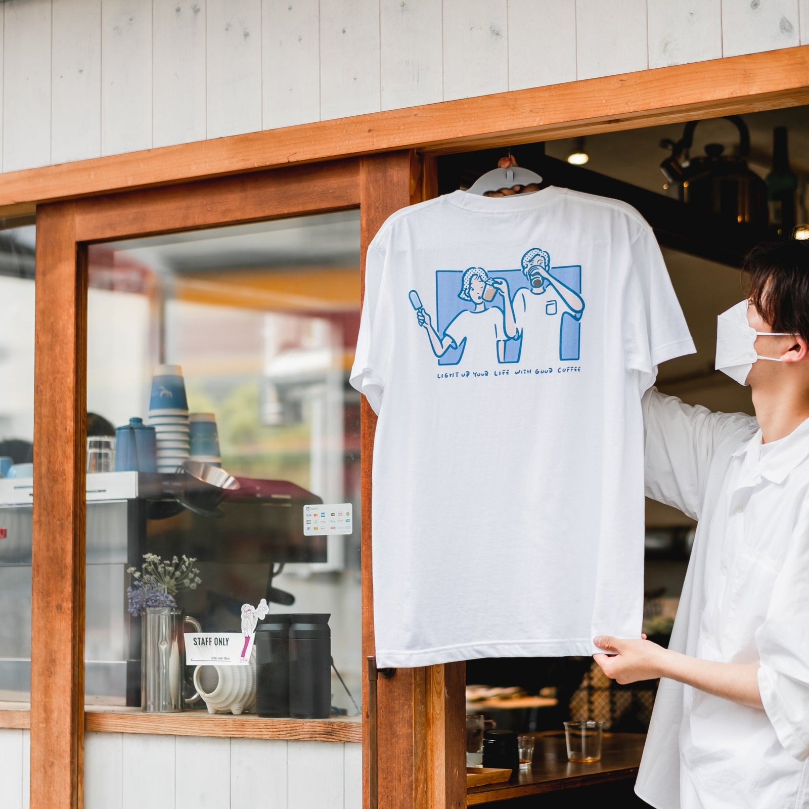 LIGHT UP COFFEE】下北沢周年記念Tシャツ